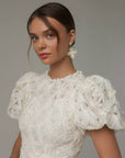 Fleur Textured Mini Dress