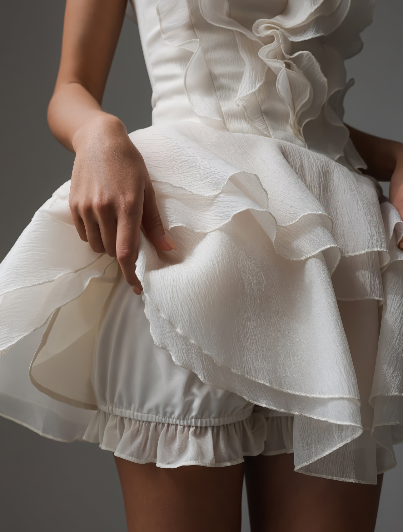 Jasmine Ruffled Mini Dress