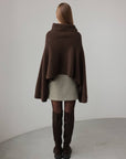 Cocoa Drape Knit