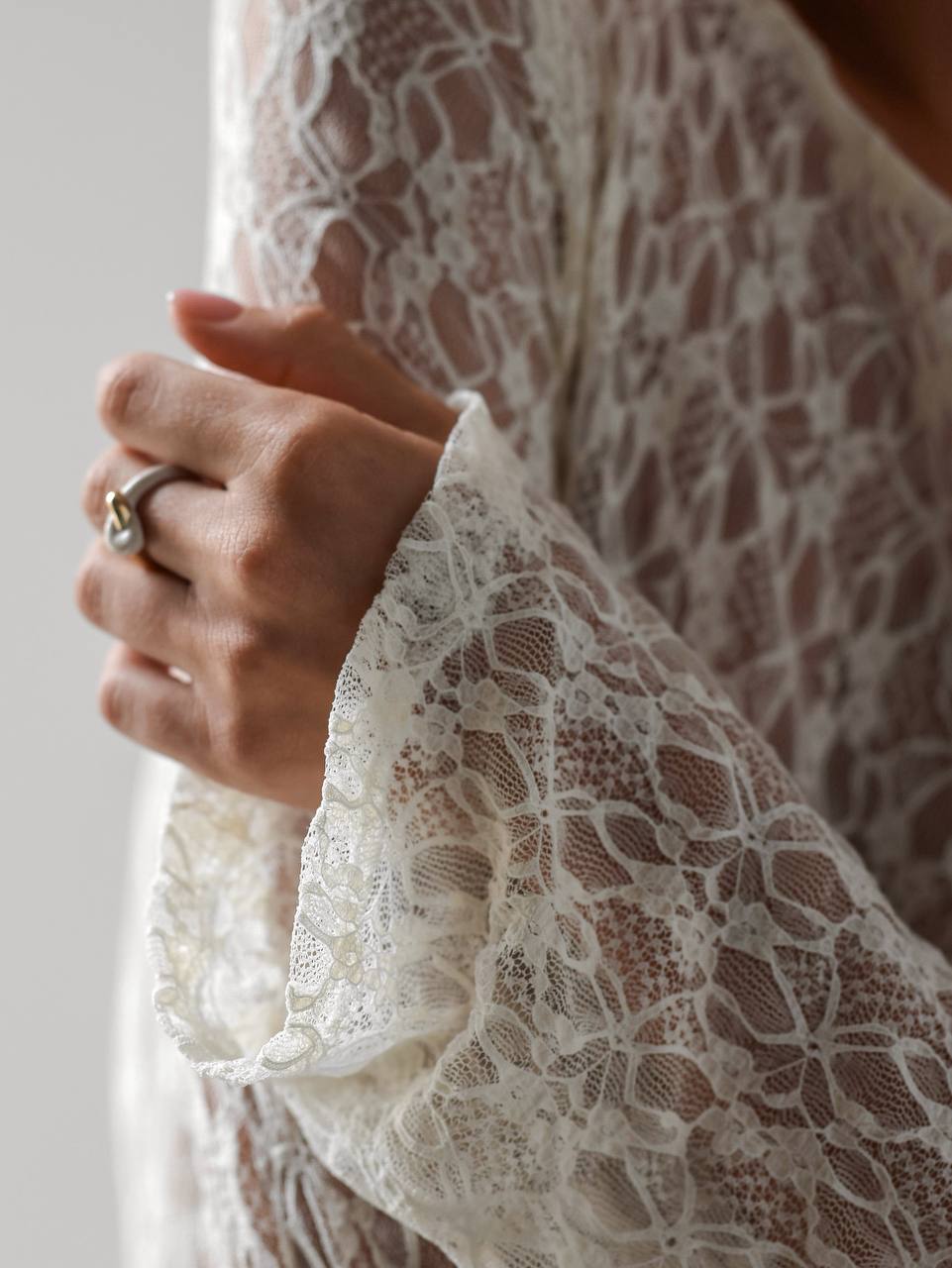 Ivory Knot Elegance Ring