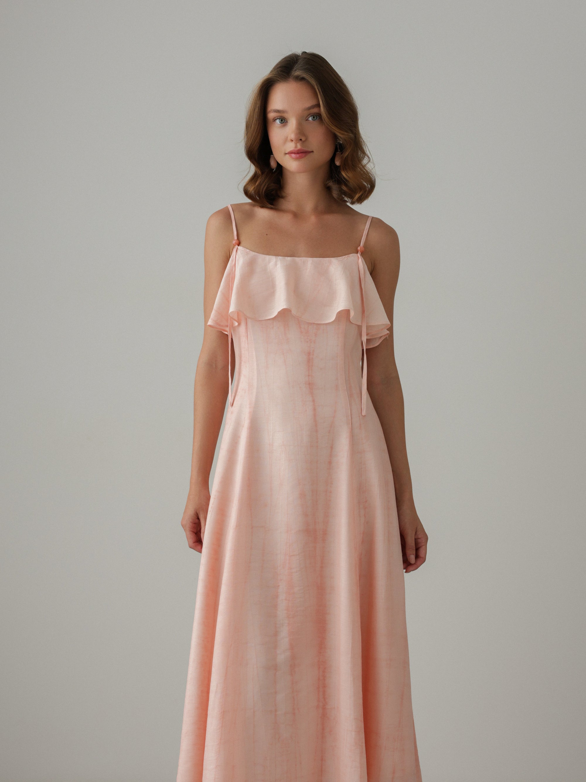 Ruffle Strap Dress