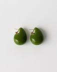 Olive Drop Earrings