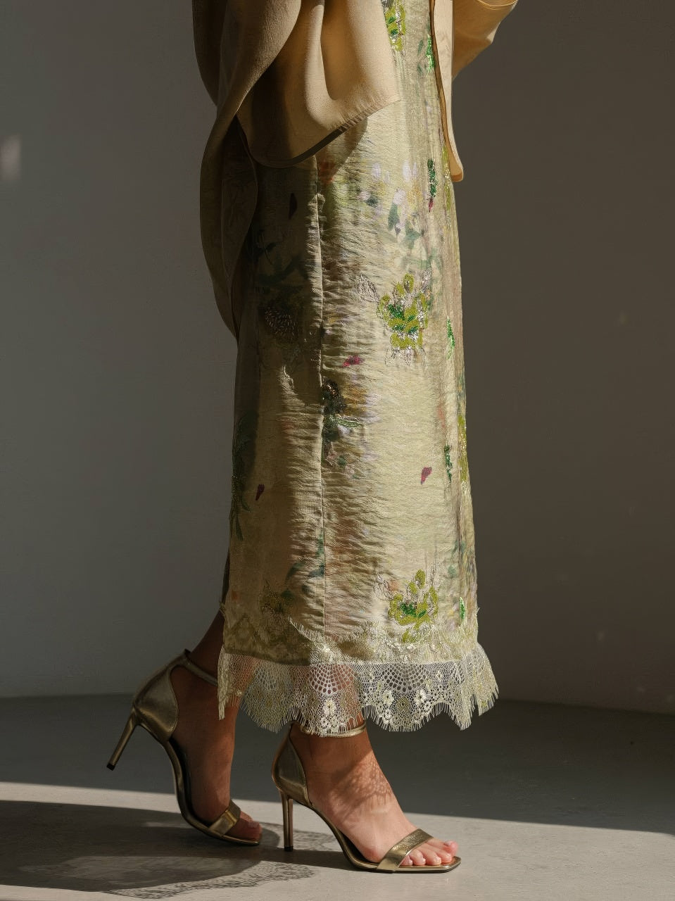 Golden Bamboo Kimono Jacket