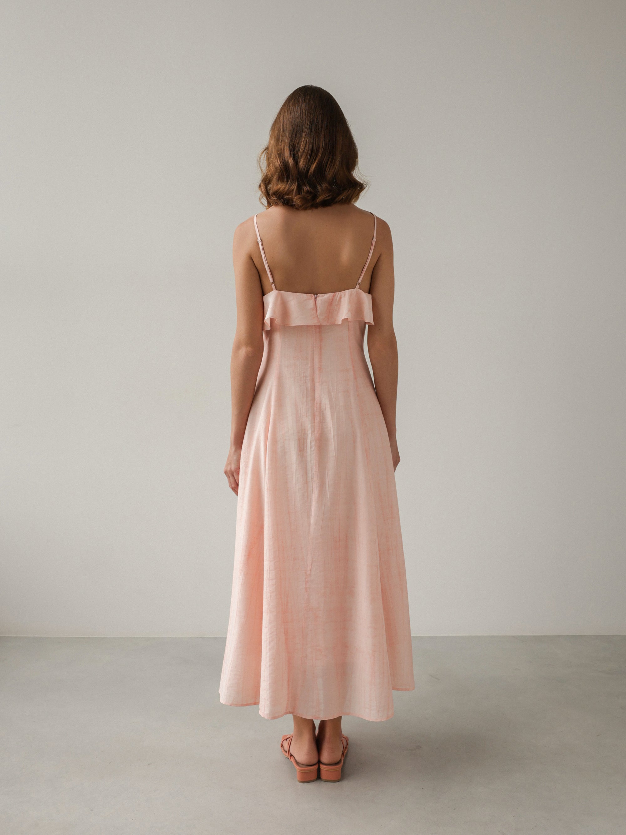 Ruffle Strap Dress