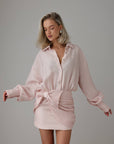 Cream Dream Shirt Dress