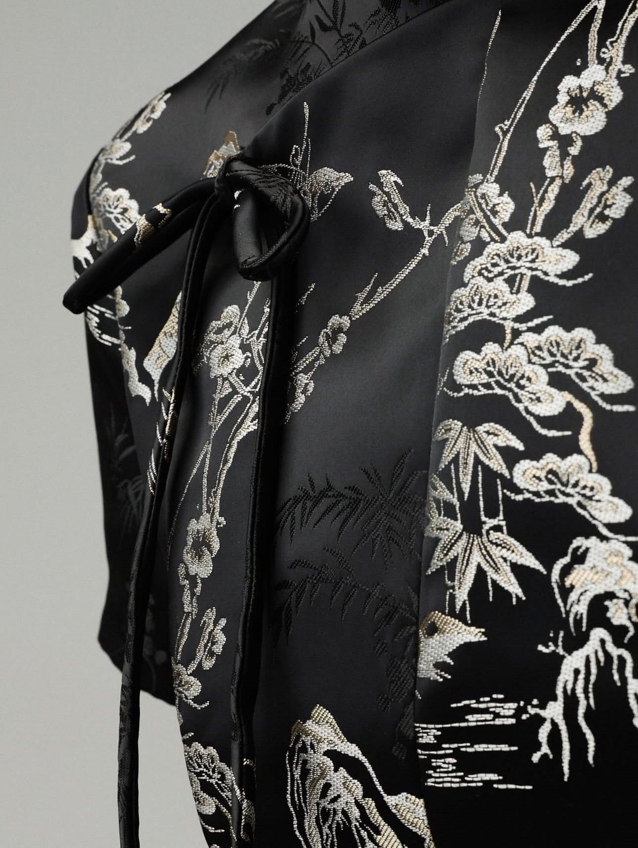 Black Sakura Dress