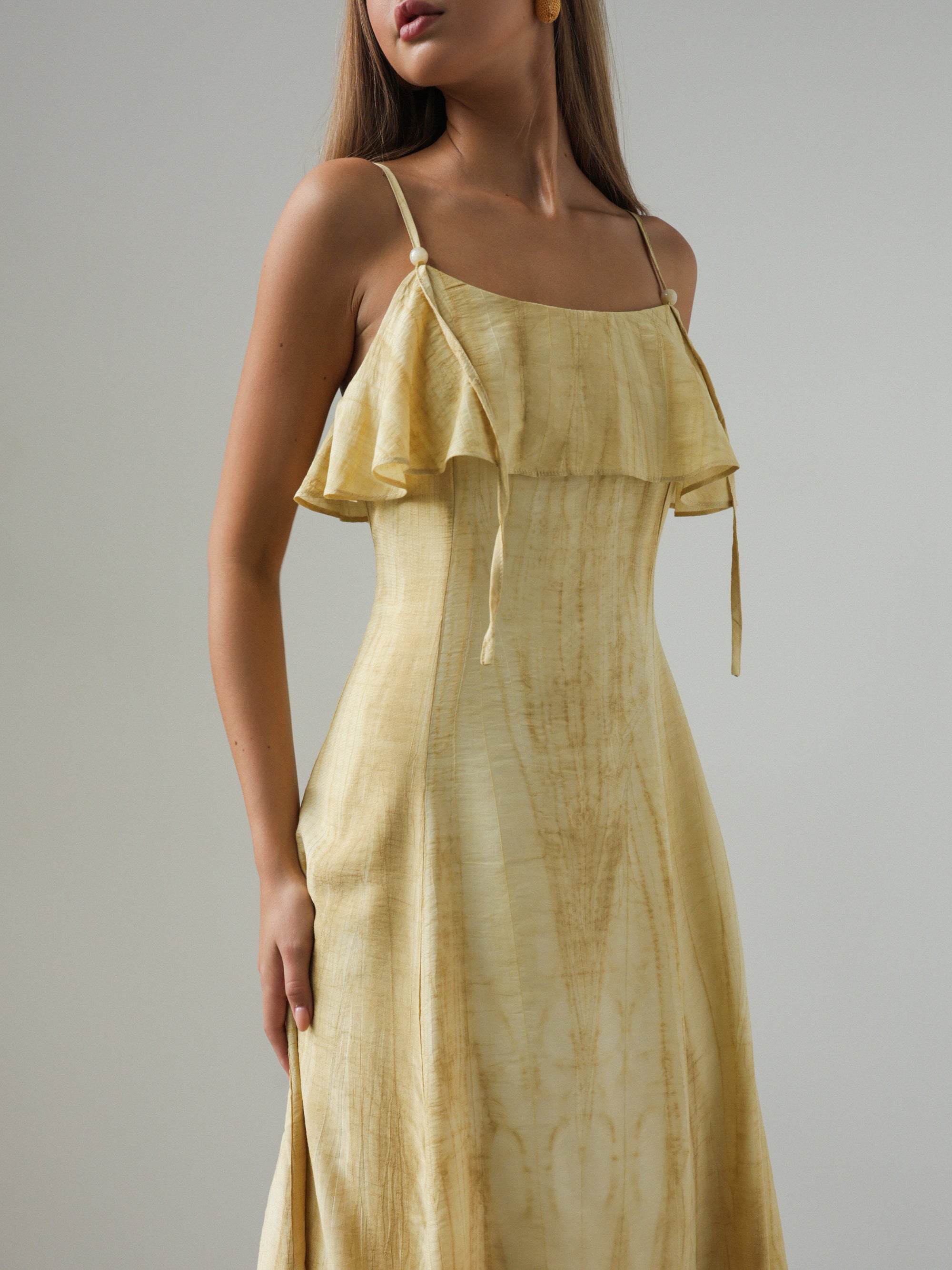 Golden Summer Dress