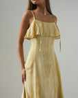 Golden Summer Dress