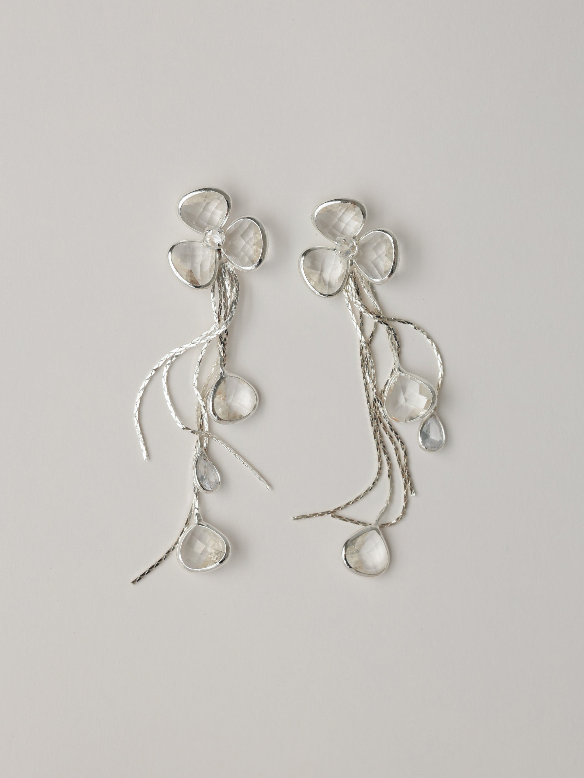 Silver Dew Earrings