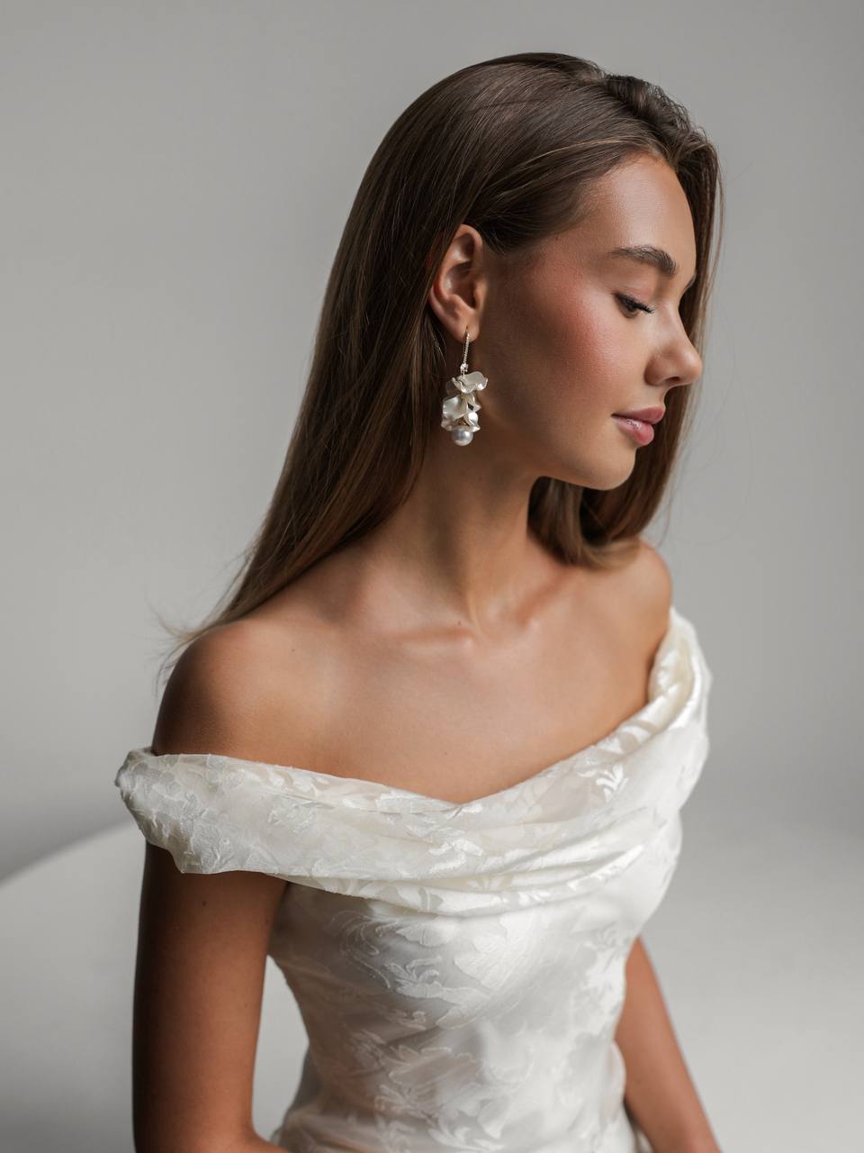 Pearl Petal Elegance Earrings