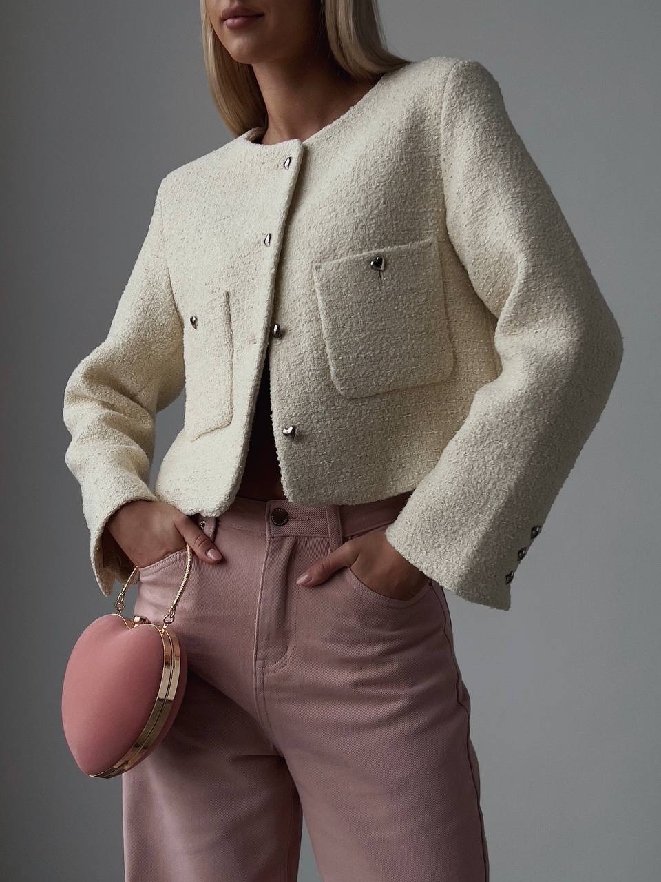 Pink Heart Bag