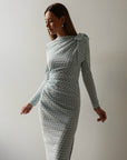 Mint Whisper Bow Dress