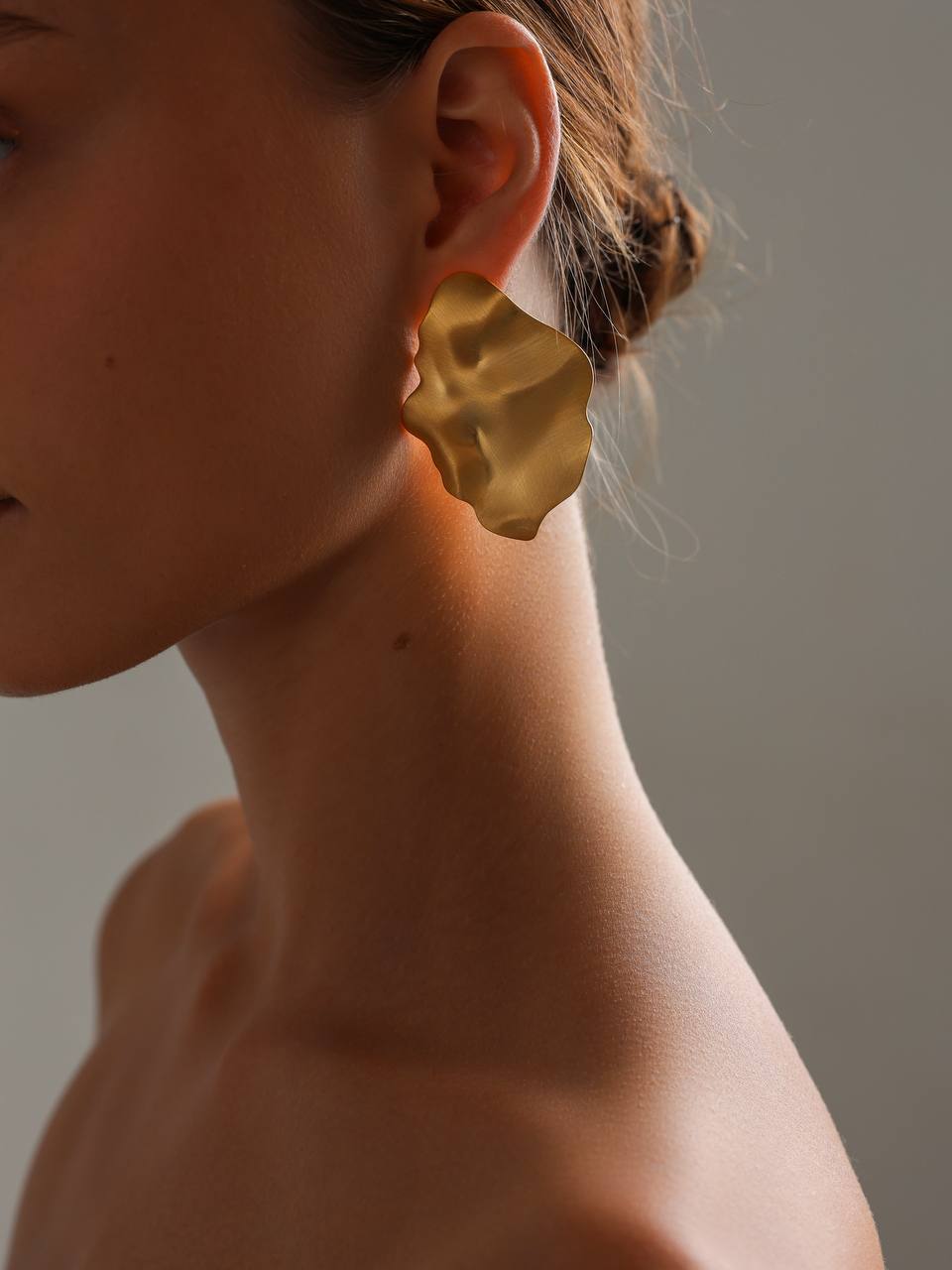 Golden Wave Earrings
