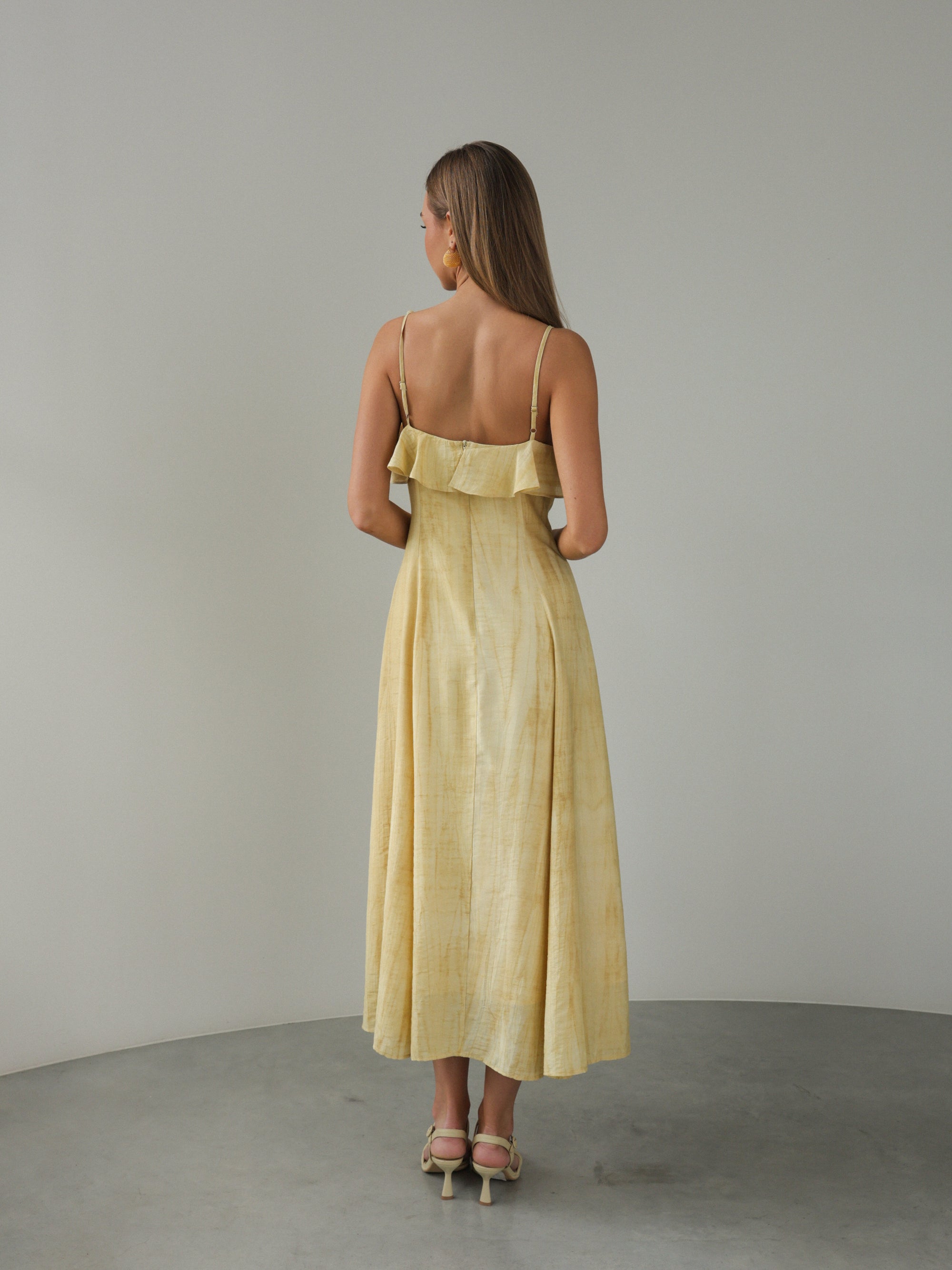 Golden Summer Dress
