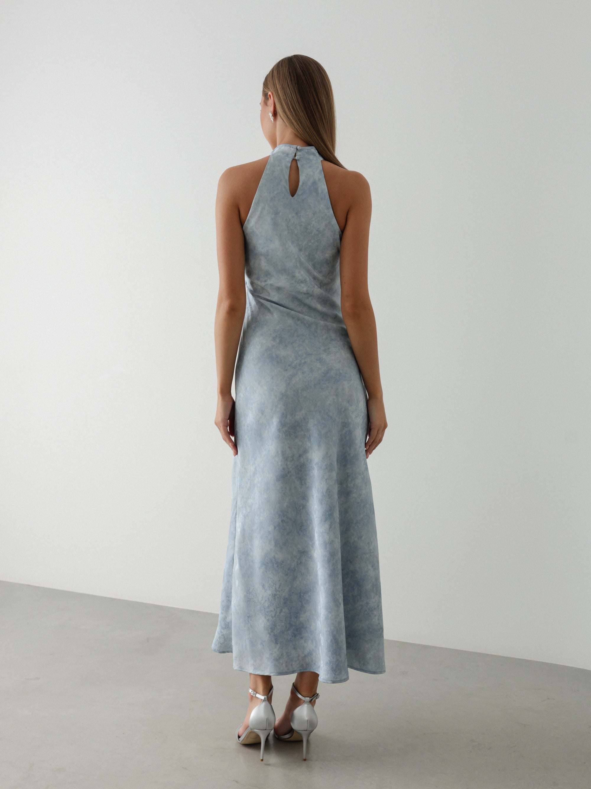Blue China Dress