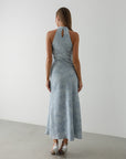 Blue China Dress