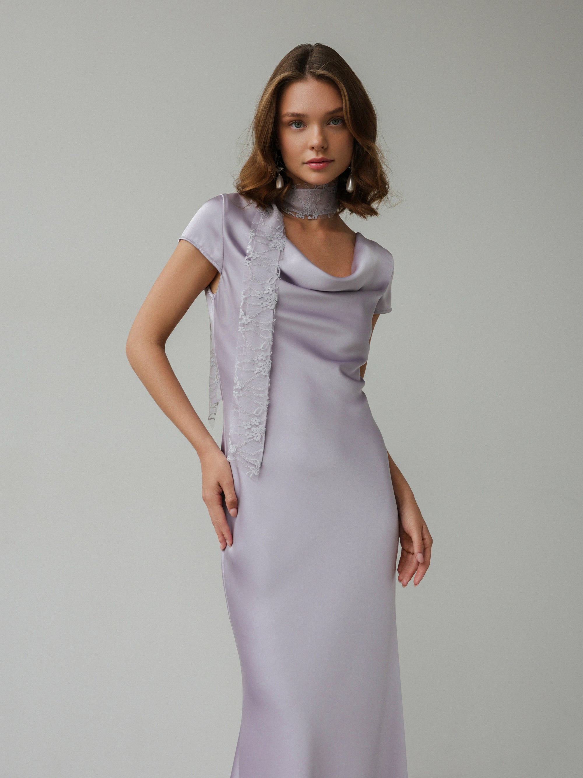 Lavender Whisper Dress
