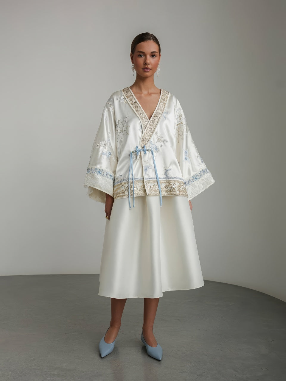 White Lotus Kimono Jacket