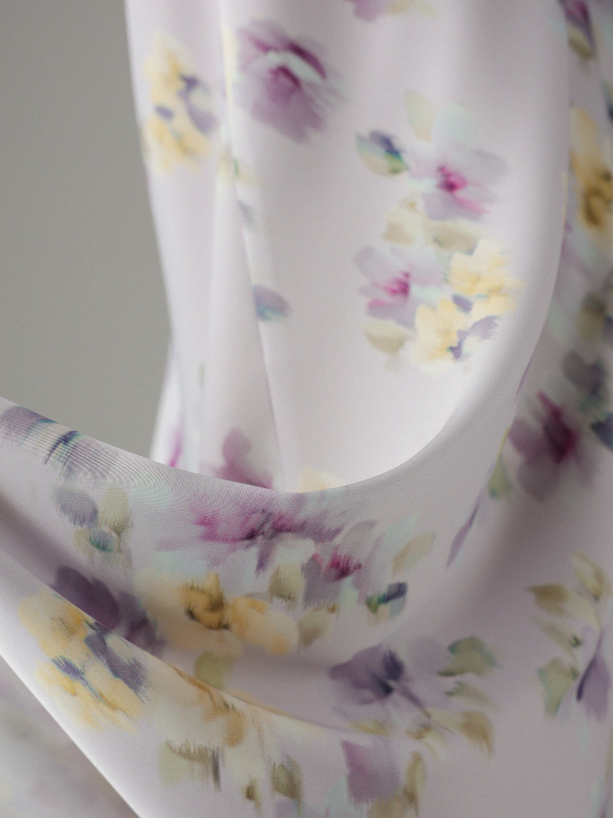 Floral Drape Slip Dress