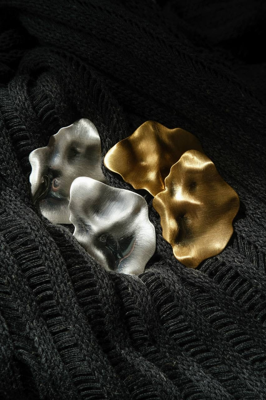 Golden Wave Earrings