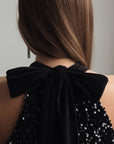 Midnight Bow Dress
