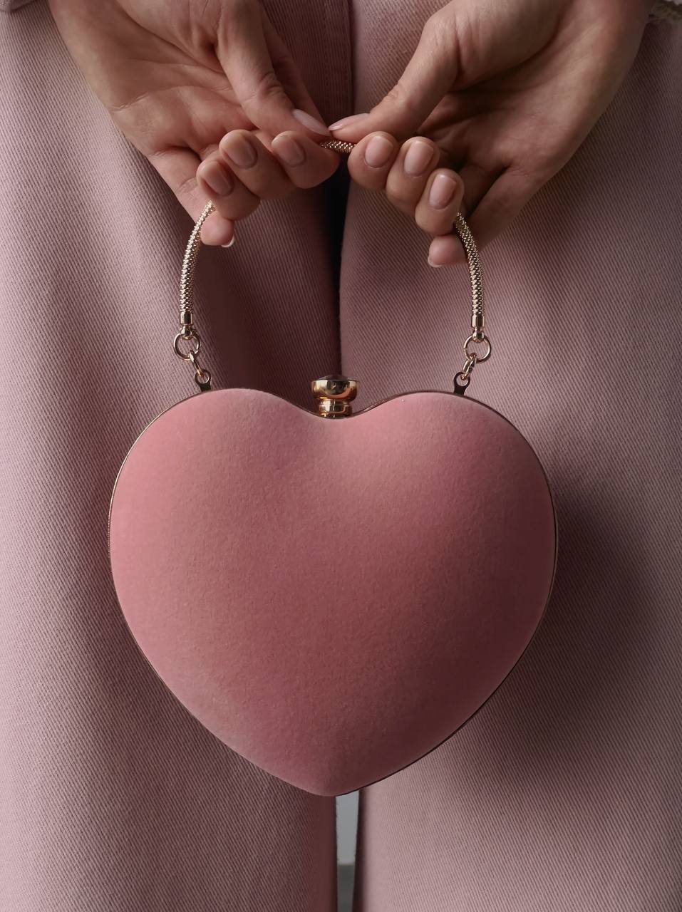 Pink Heart Bag