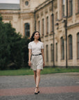 First Take Pleated Shorts