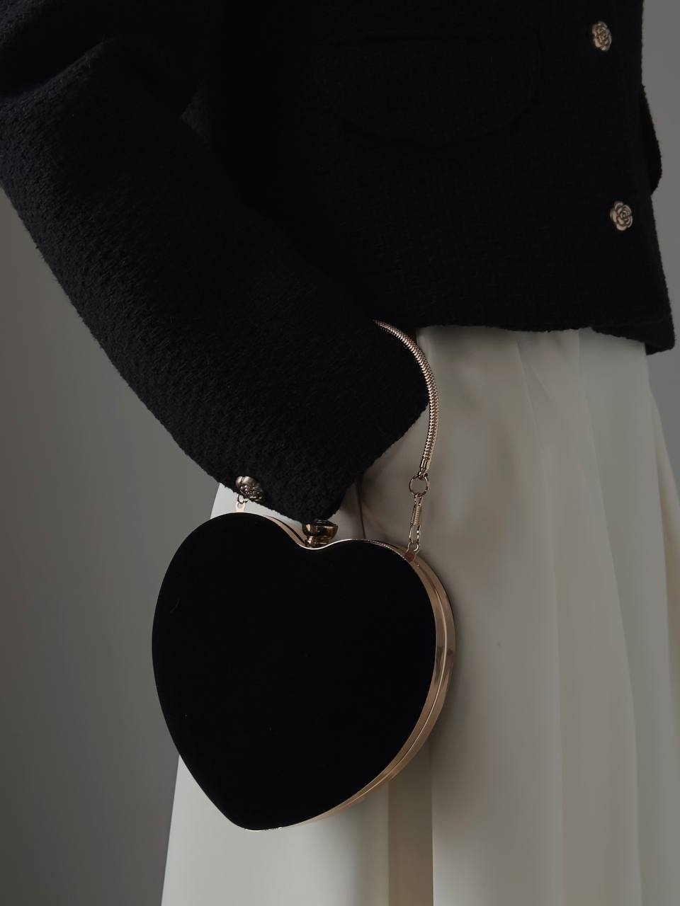 Black Heart Bag