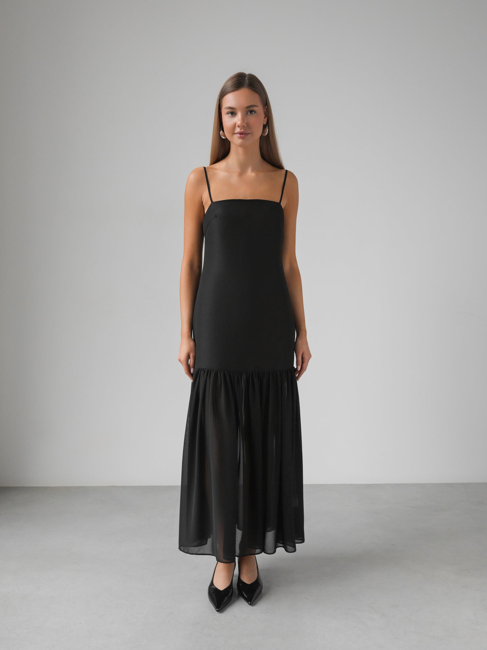 Moonlight Silk Dress
