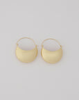 Golden Crescent Earrings