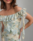 Floral Watercolor Dress