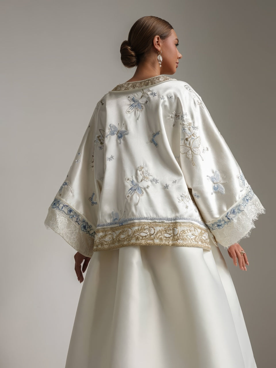 White Lotus Kimono Jacket