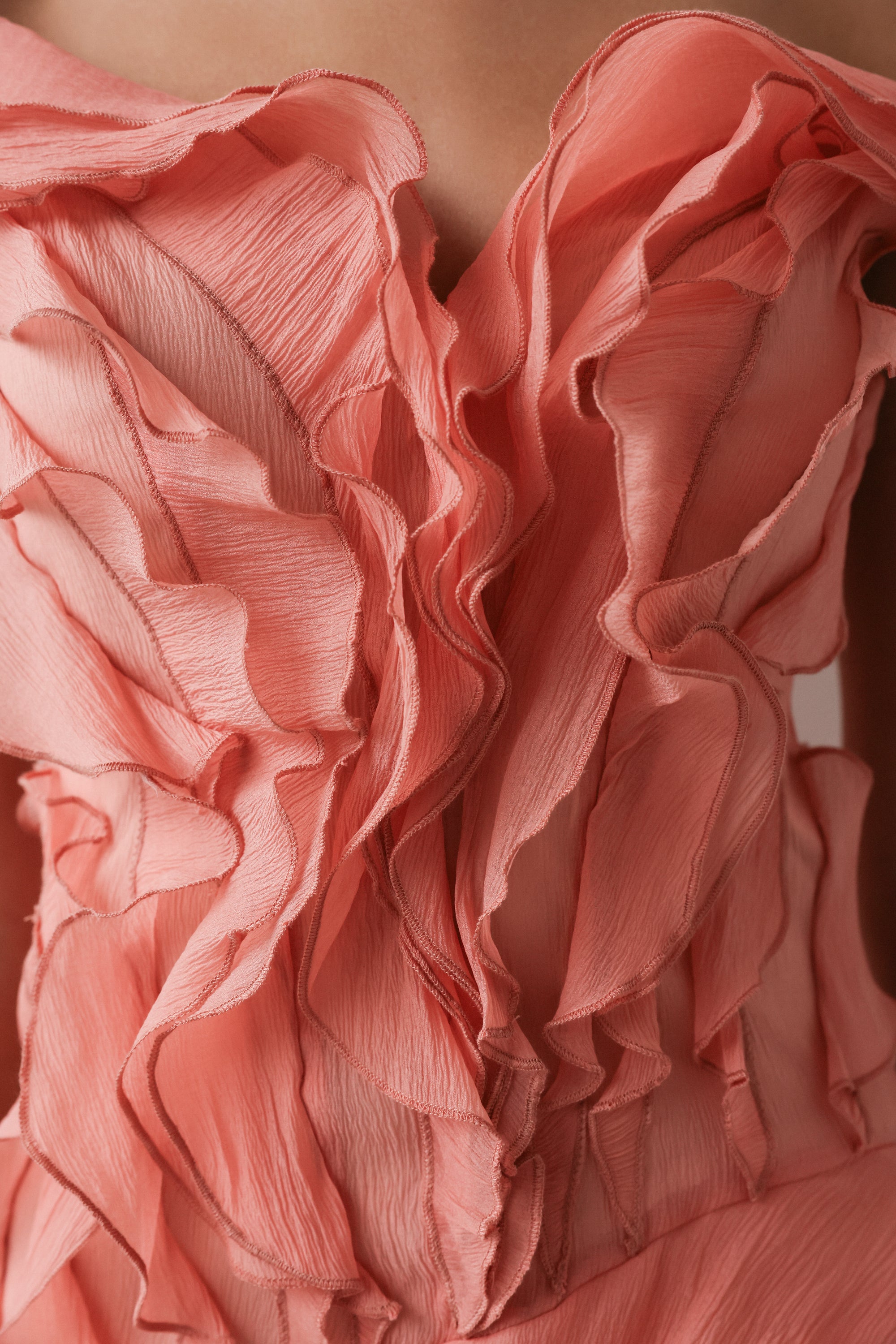 Coral Bloom Dress