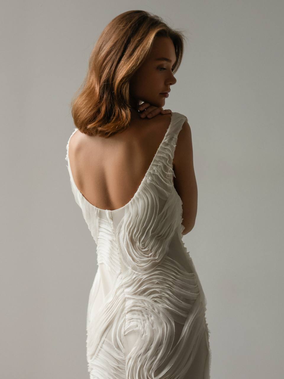 Sculptural Art-Déco Dress