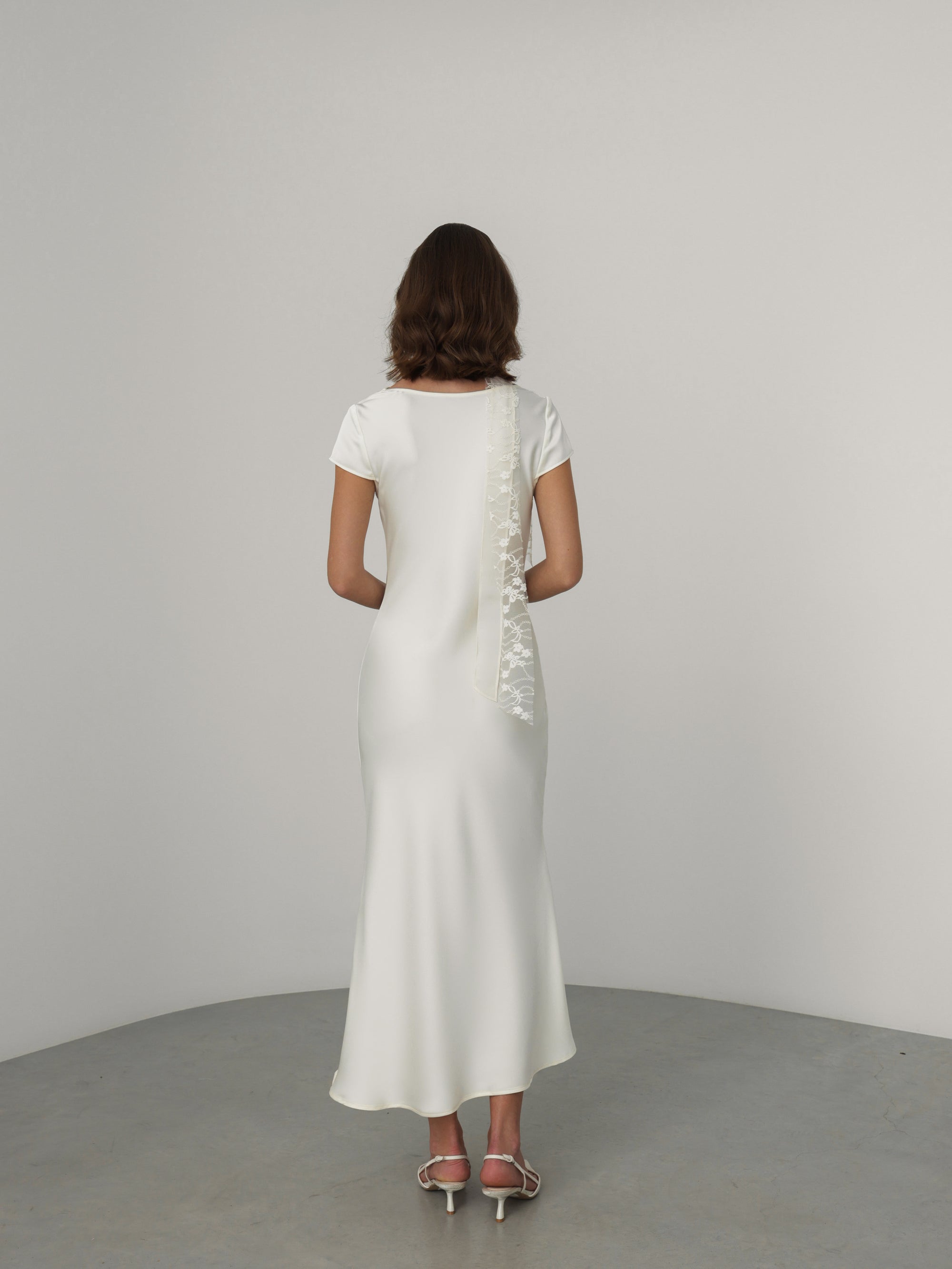 Cream Fleur Dress