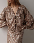 Celestial Sequin Kimono Jacket