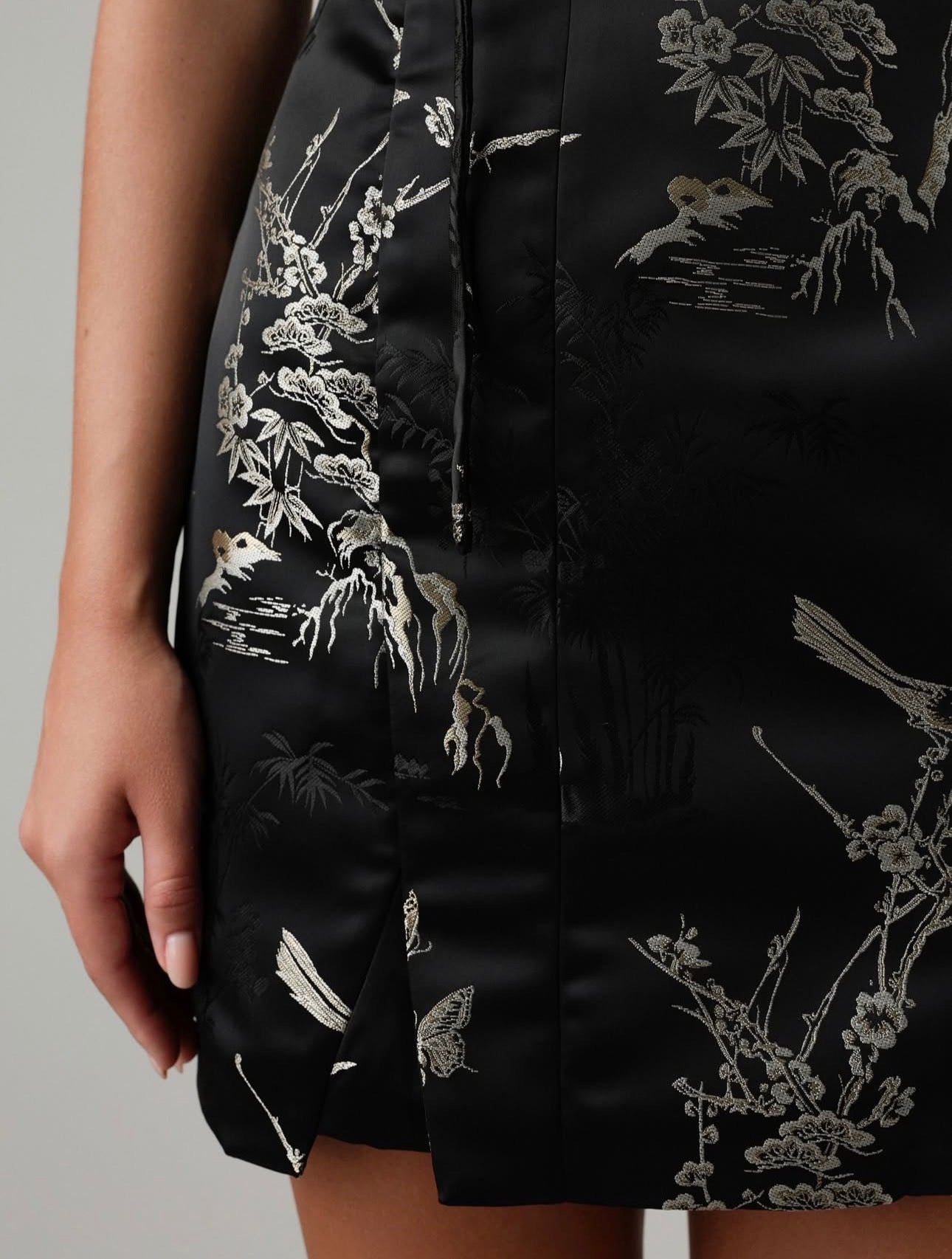Black Sakura Dress