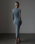 Celeste Mesh Midi Dress