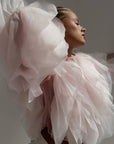 Elegant Tulle Detail Blouse - GodBlessDress
