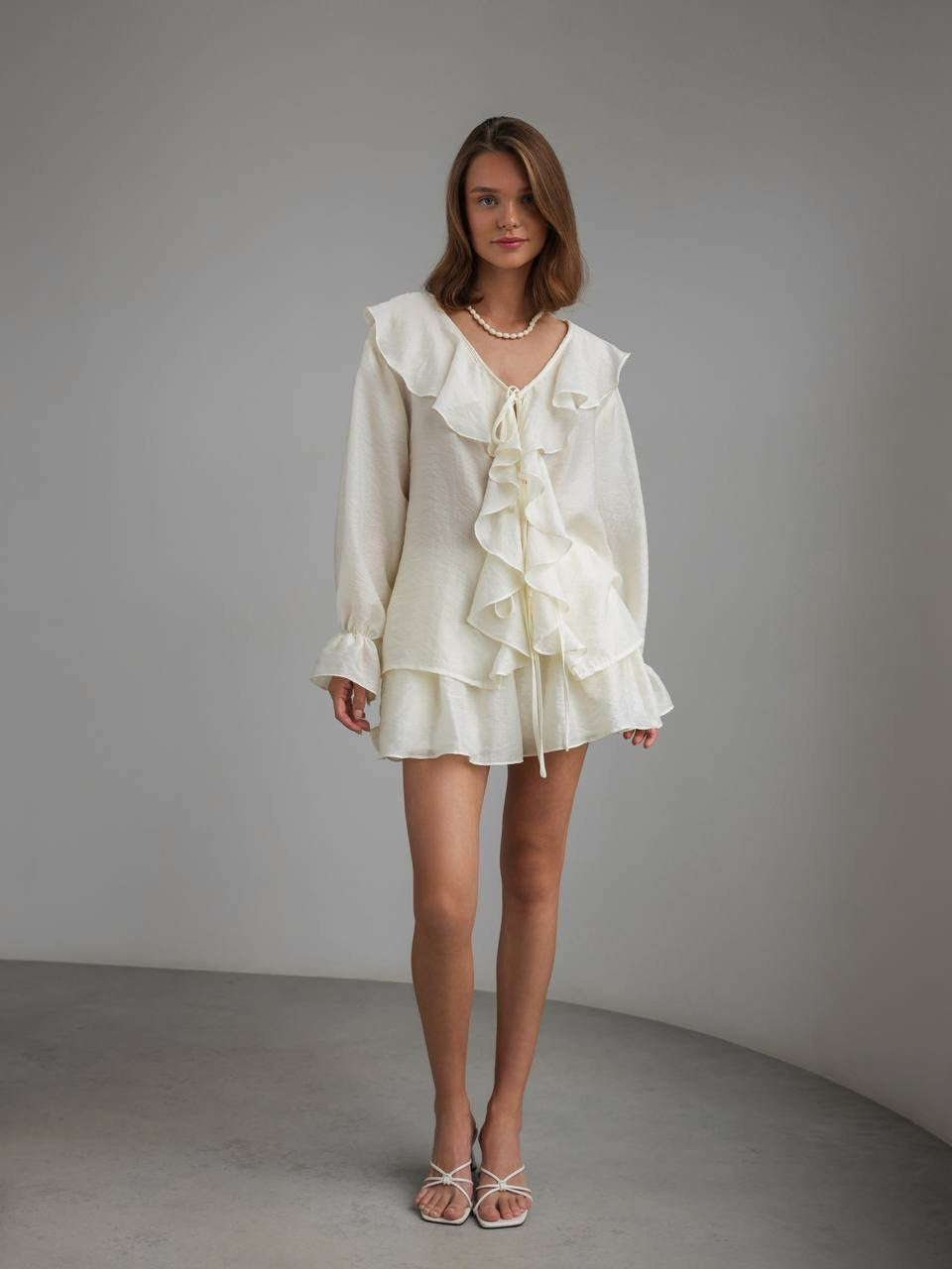 Cream Breeze Linen Set