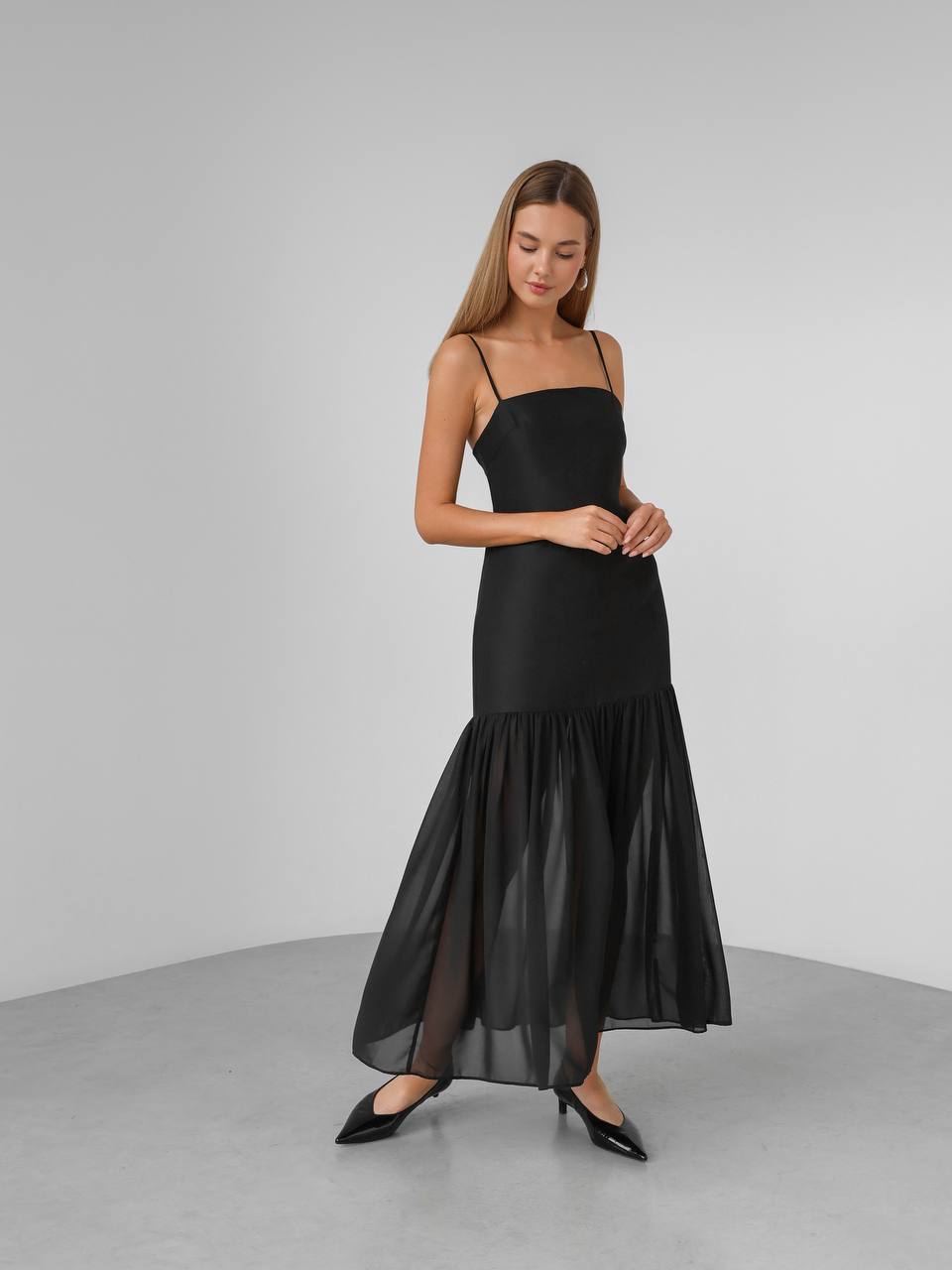 Moonlight Silk Dress