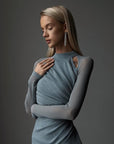 Celeste Mesh Midi Dress