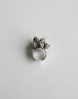 Dalmatian Stone Cluster Ring