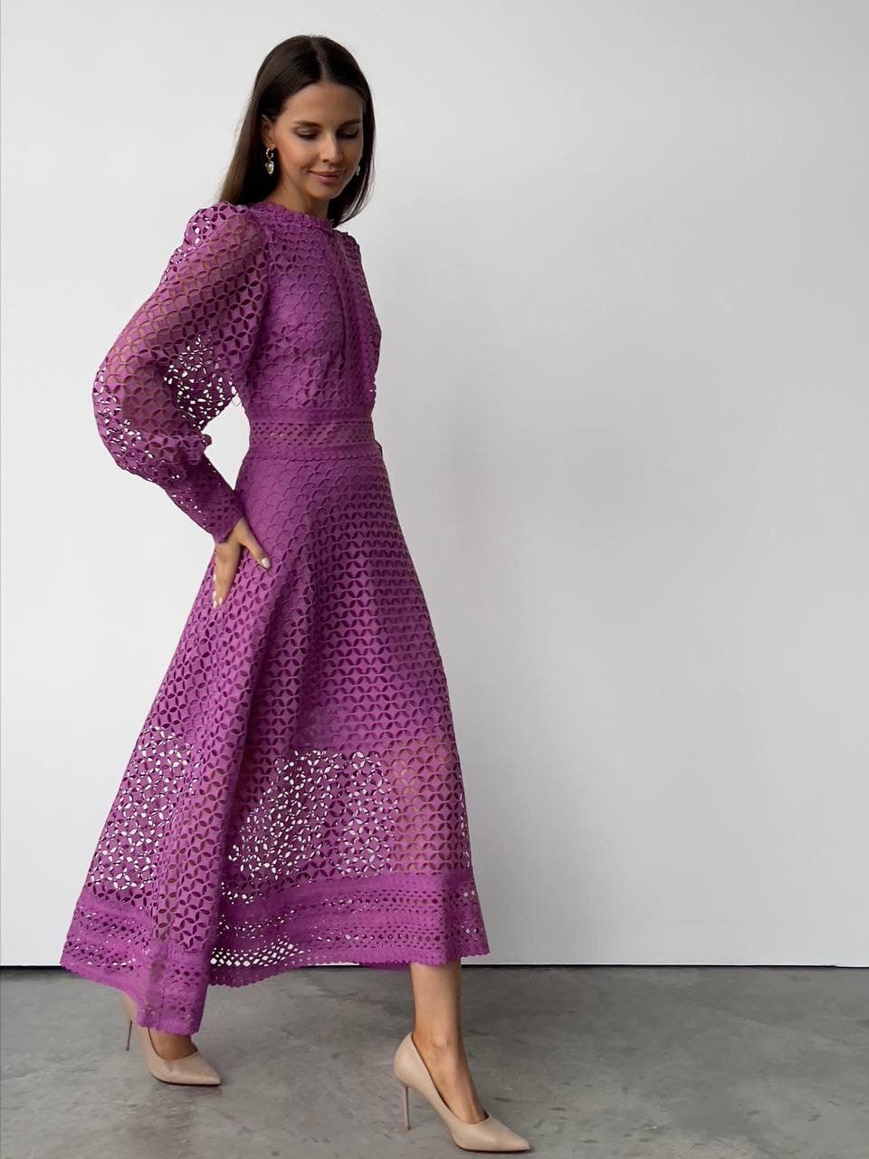 purple lace dress with sleeves All You Have Eggplant Purple Lace Dress Shop the Mint