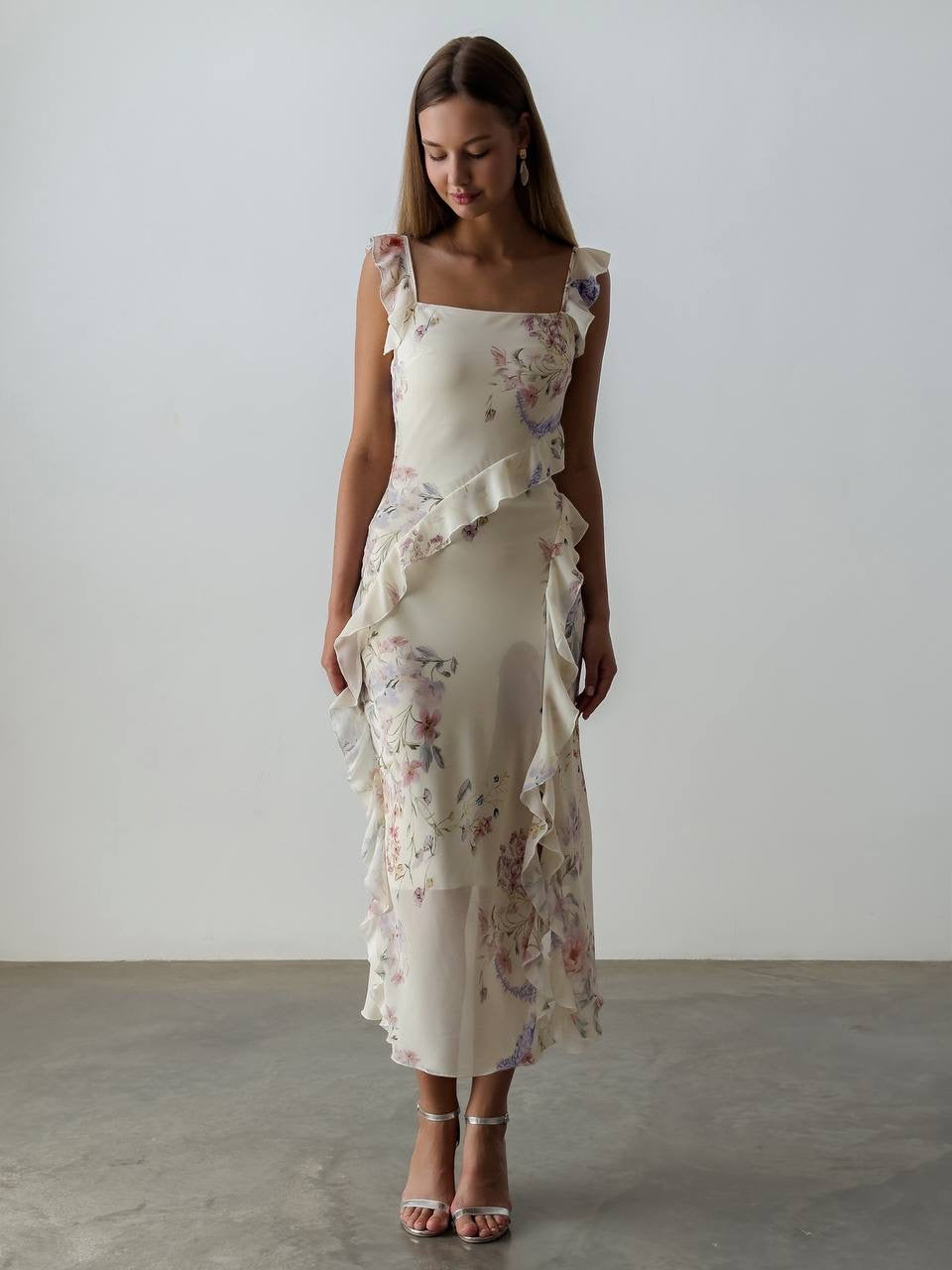 Spring Breeze Midi Dress