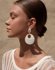 Moon Shell Earrings