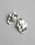 Silver Wave Earrings