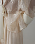 Sequin Satin Kimono