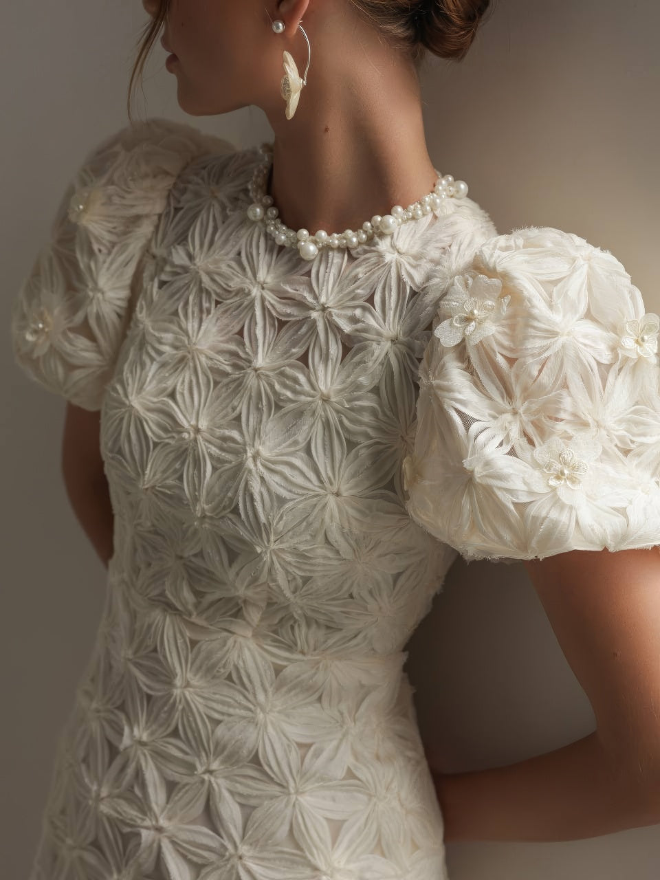 Fleur Textured Mini Dress