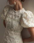 Fleur Textured Mini Dress